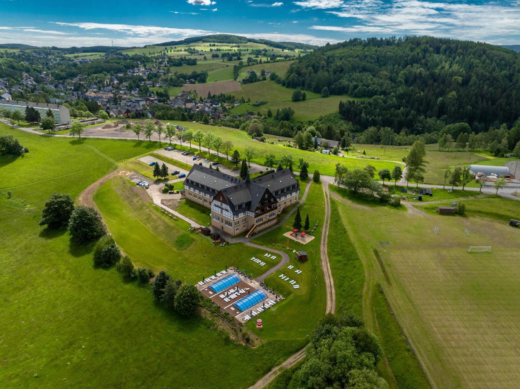 Panorama Berghotel Wettiner Hoehe Seiffen Kültér fotó